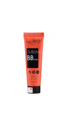 BB Cream ecológica Sublime Tono 01 - PuroBIO - 30 ml.