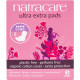 Compresa Ultra Extra larga con alas - Natracare - 8 Ud.