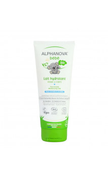 Leche hidratante corporal ecológica Piel sensible - Alphanova Bebé - 200 ml.