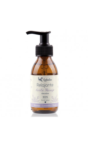 Aceite de masaje ecológico Relajante - Labiatae - 125 ml.