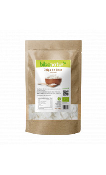 Chips de coco crues Bio - Bibonatur - 150 g