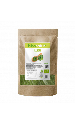 Moringa en poudre Bio - Naturvida Bibonature - 200 g
