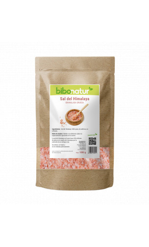 Sel de l'himalaya - Gros grains - Bibonature - 1000 g