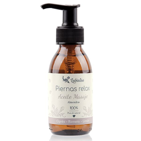 Aceite masaje natural Piernas relax Varices Piernas cansadas