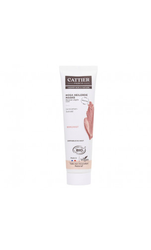 Mascarilla Facial Ecológica con Arcilla Rosa - Cattier - 100 ml.