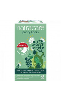 Protège-slip Normal Coton bio Sachets individuels - Natracare - 18 Ud.