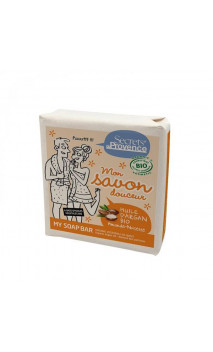 Jabón ecológico con aceite de argán & Almendras avellanas - Secrets de Provence - 100 gr.