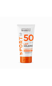 Lait solaire bio - SPF50 - Sport - Alga maris - 50 ml