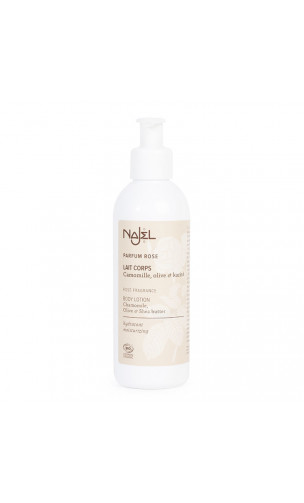 Leche corporal ecológica de rosas - Najel - 200ml