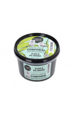 Soin exfoliant naturel - Algues - Organic Shop - 250 ml.