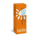 Crème solaire BIO Fluide pour bébé/enfant FPS 50 - Nouvelle formule - Bjobj - 100 ml.