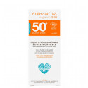 Protector solar natural factor 50+ Hipoalergénico - Piel sensible/reactiva - Alphanova Sun - 50 gr.