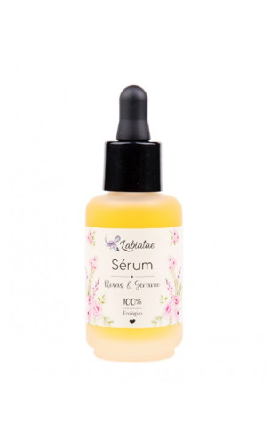 Sérum facial bio Rosas & Geranio - Labiatae - 20 ml.