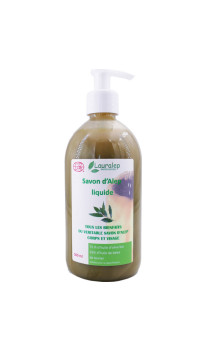 Savon d'Alep bio liquide 25 - Lauralep - 500 ml.