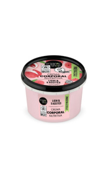 Crema corporal natural - Nutritiva -  Lichi - Organic Shop - 250 ml