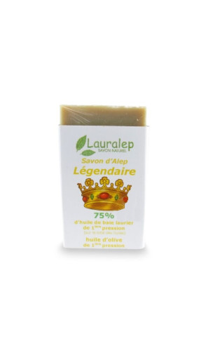 Jabón de Alepo bio Rare Laurel al 40% - Lauralep - 150 gr.