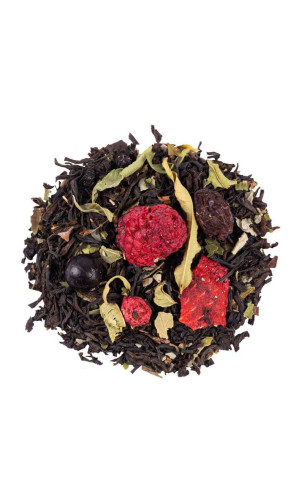 Té negro Blackberry Tango (Frutos rojos) - Té ecológico a granel - Alveus