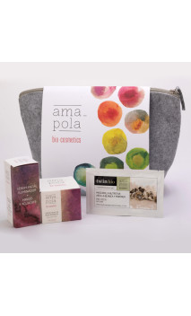 Piel Mixta Iluminador - Pack regalo ecológico de Amapola Biocosmetics