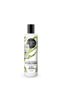 Acondicionador capilar natural Fortalecedor - Anticaída - Alga & Citronela - Organic Shop - 280 ml.