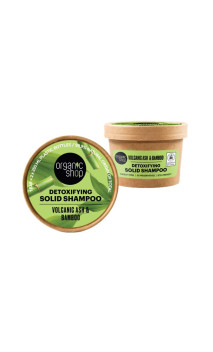 Champú sólido natural -  Volumen Detox - Bambú - Organic shop - 60 g