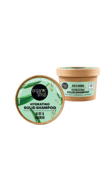 Champú sólido natural - Hidratante - Aloe Baobab - Organic shop - 60 g