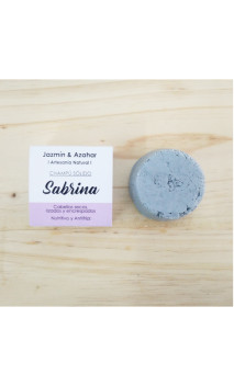 Shampoing Solide Naturel SABRINA I Cheveux secs, bouclés et crépus - Jazmín y Azahar - 100 g