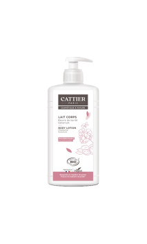 Lait corporel Nourrissant bio - Karité Géranium - Cattier - 500 ml.