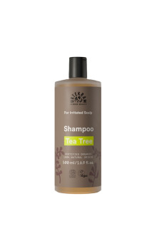 Shampooing BIO Arbre à thé Cuir chevelu irrité - URTEKRAM - 500 ml.