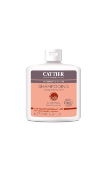 Shampooing BIO au Vinaigre de Romarin pour cheveux à tendance grasse - Cattier - 250 ml.