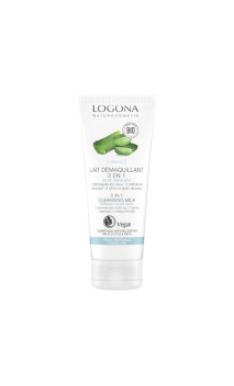 Lait Démaquillant BIO 3 En 1 Aloe Vera - Logona - 100 ml