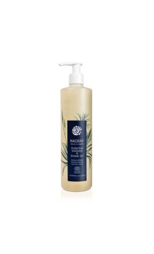 Gel douche et shampooing bio protecteur (Protective Shampoo & Shower gel) - NAOBAY - 400 ml.