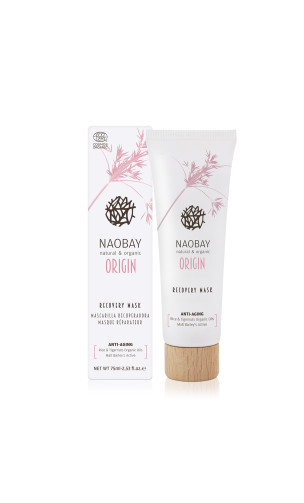 Masque visage bio Réparateur Peau sensible (Recovery Mask Sensitive Skin) - ORIGIN - NAOBAY - 75 ml.