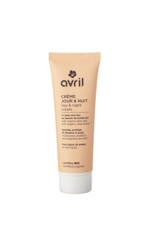 Crème bio - Jour et nuit - Aloe Karité - Avril - 50 ml