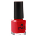 Vernis à ongles naturel - Rouge Passion - Avril - 7 ml