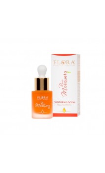 Contorno de ojos ecológico Antiedad - Rosa mosqueta Néroli - Flora - 15 ml