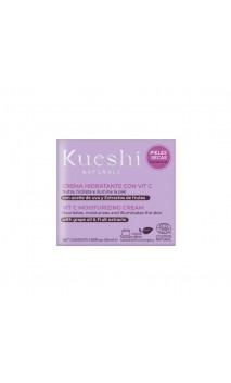 Crema de día y noche natural - Piel seca - Vitamina C & Uva - KUESHI - 50 ml.