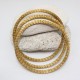 Bracelet en or végétal – ROME – Biobijou Capim dourado – Sloweco