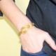 Bracelet en or végétal – IBIZA – Biobijou Capim dourado – Sloweco