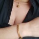 Bracelet en or végétal – MACARENA – Biobijou Capim dourado – Sloweco