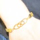 Bracelet en or végétal – MILAN – Biobijou Capim dourado – Sloweco