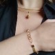 Bracelet en or végétal – MILAN – Biobijou Capim dourado – Sloweco