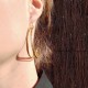 Boucles d'oreilles en or végétal – HOLLYWOOD – Biobijou Capim dourado – Sloweco