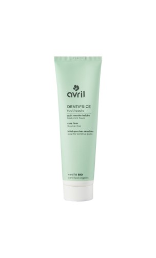 Dentifrice bio Menthe - Avril - 75 ml.