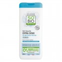 Gel de ducha ecológico Extra Suave Aloe vera Piel sensible (Sin Sulfatos) - SO'BiO étic - 650 ml.