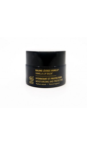 Baume à lèvres naturel vanille - Nutri-protecteur - Najel - 10 ml.