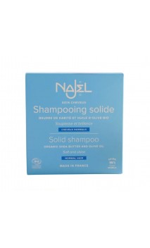 Shampooing BIO solide - cheveux normaux - Najel - 75g
