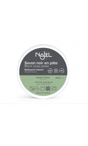 Savon noir BIO en pâte - Najel - 200 g