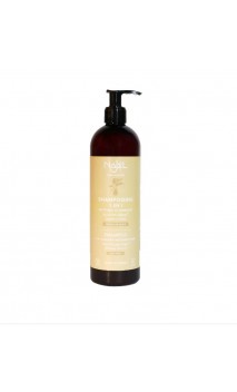 Shampooing bio au savon d'Alep 2 en 1 Cheveux secs  - Najel - 500 ml.