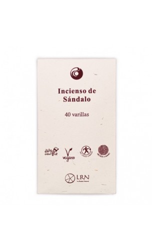 Encens naturel Mini - Bois de santal - Non toxique - 40 bâtonnets - Auroshika