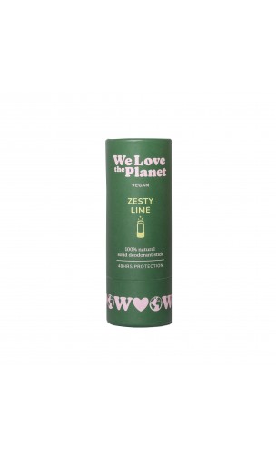Stick Déodorant naturel - Luscious Lime - Papier mixte FSC  - We Love The Planet - 40 g.